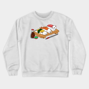 Neko Sushi Crewneck Sweatshirt